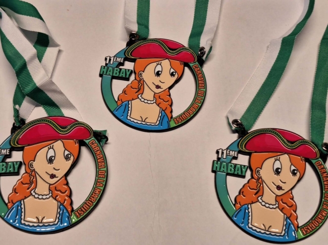 Médaille Carnaval de la Marquise Habay - 11ème édition